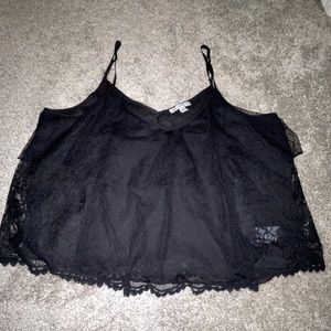 American Eagle Lace Tank Top, Size L